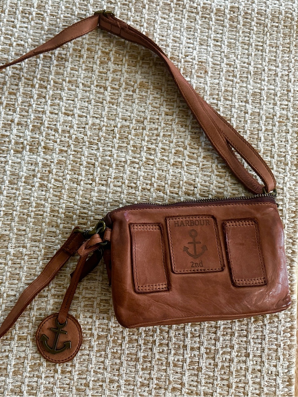 Harbour 2nd Chestnut Leather Crossbody Bag